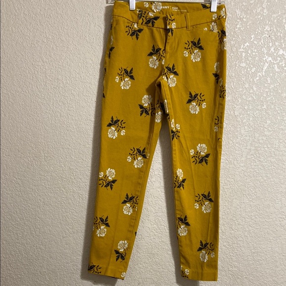 Old Navy Floral Pants - Picture 1 of 8
